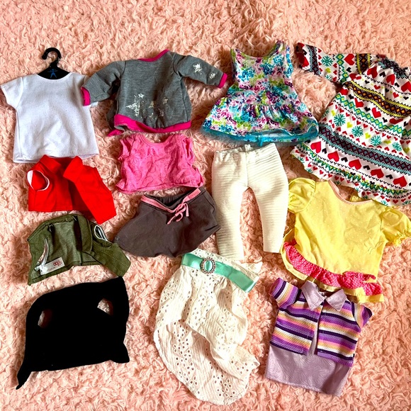 American Girl Toys Lot Of American Girl Doll Clothes Many Different